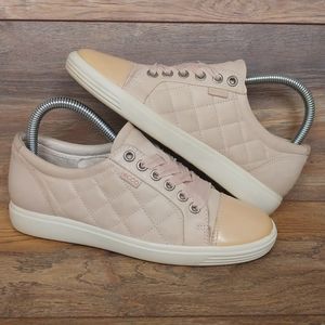 Ecco Soft Luxe Quilted Leather Sneakers